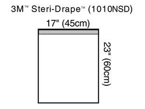 3M STERI-DRAPE TOWEL DRAPES, 1010NSD