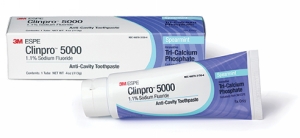 Clinpro 5000 Toothpaste 1.1% NaF Dentifrice Spearmint 4oz Tube Ea