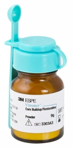 Vitremer Core Buildup/Restorative Powder Refill & Spoon Blue