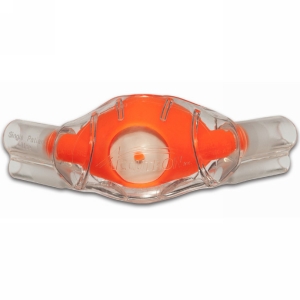 ACCUTRON - CLEARVIEW - CLASSIC SINGLE USE NASAL MASKS LARGE ADULT - Outlaw Orange
