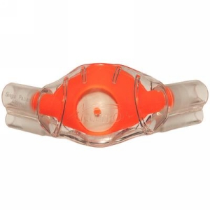 Clearview Single Use Nasal Hoods Pedo Outlaw Orange 12Bx