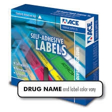 Ace Surgical - Decadron, White Medication Labels