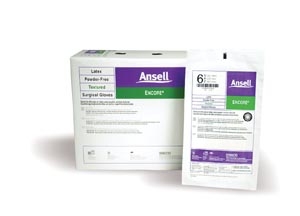 ANSELL ENCORE POWDER-FREE STERILE SURGICAL GLOVES, 5785005