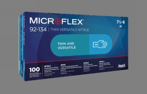ANSELL MICROFLEX 92-134 NITRILE EXAM GLOVE, 92134070