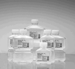 Irrigation Solution Water 1000ml Plastic Injection Container Ea