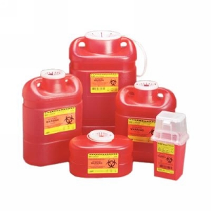 Sharps Collector 1.5Qt Phlebotomy Red 36Cs