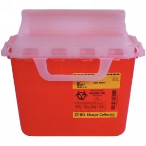 BD PATIENT ROOM SHARPS COLLECTORS, 305517