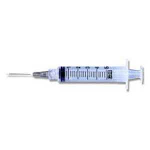 BD 5 ML SYRINGES & NEEDLES, BD