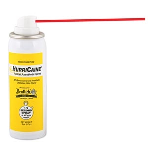 HurriCaine Topical Anesthetic Spray Wild Cherry 2oz Ea