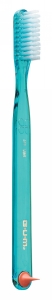 GUM Classic Toothbrush Soft Adult W/ Rubber Tip 12Bx