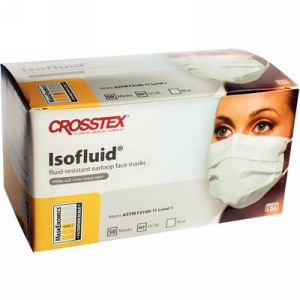 CROSSTEX ISOFLUID EARLOOP MASK, GCIBL