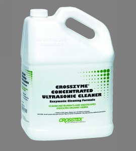 CROSSTEX CROSSZYME ENZYMATIC PRESOAK & ULTRASONIC CLEANER/DETERGENT, JEZ