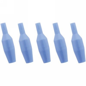 Safe-Flo Saliva Ejector Backflow Valve Blue 100Bg
