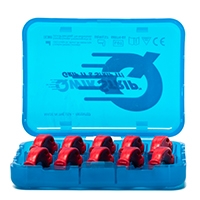 Double-Sided, .20 mm, Red, 10/Pkg., QSDS-F