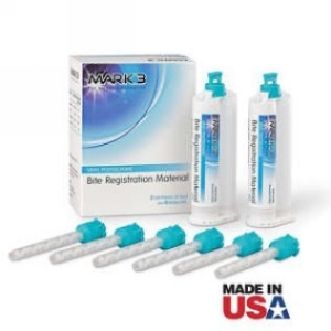 Bite Registration Super Fast Set 2/bx. + 6 Mixing Tips - MARK3*