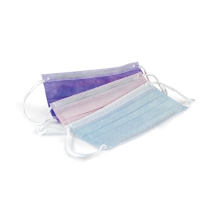 SurgiCare Pink Earloop Face Masks Level 3 4ply 50/bx. - MARK3*