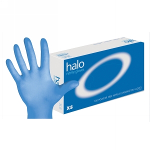 Dash Medical - Halo Powder Free Nitrile Glove 100/Bx M - Medium