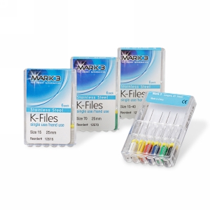 DDS Dental Supplies - K-Files 25mm w/Stops - #45-80
