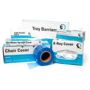 DDS Dental Supplies - Headrest Covers Clear 9-1/2' X 11' x 2' 250Bx