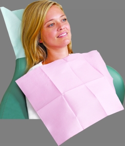 DDS Dental Supplies - Advantage Plus Bibs Blue 3 + 1 Ply 13 x 18" 500/cs"