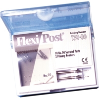 Flexi-Post SS Post Refill Size 00 White 10Pk
