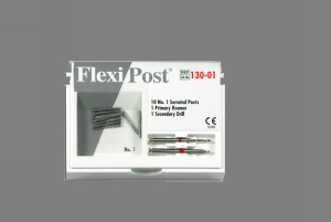 Flexi-Post SS Post Refill Size 01 Red 10Pk