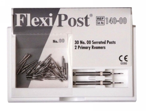 Flexi-Post SS Economy Refill Size 00 White 30Pk
