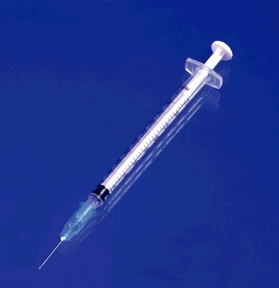 Tuberculin Syringe 1cc with Needle 25G x 1