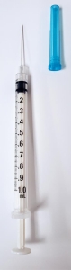Tuberculin Syringe 1cc with Needle 25Gx1