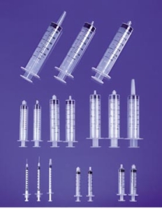 Syringe Luer Lock 3cc Low Dead Space Plunger w/ Cap 100Bx