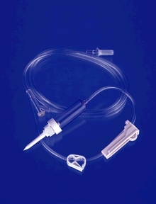 IV Set 15 Drops Combination Vented/ Non-Vented (Y) Injection Site Luer Slip 78" Tube Roller Clamp Pinch Clamp 50Cs