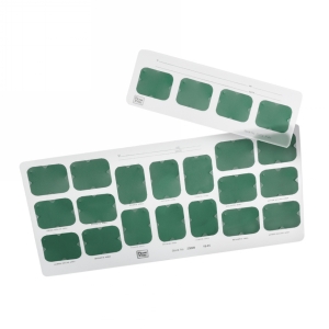 Flow Dental - Grip Right Plastic Mounts Style 8H (8 wind. horiz, 2 rows, size 2)