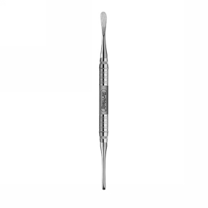 Hu-Friedy - 8D Double End Periosteal - #6 Satin Steel Handle