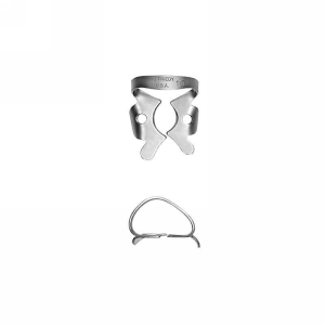10 Satin Steel Rubber Dam Clamp #6 Satin Steel, Hu-Friedy, RDCM10