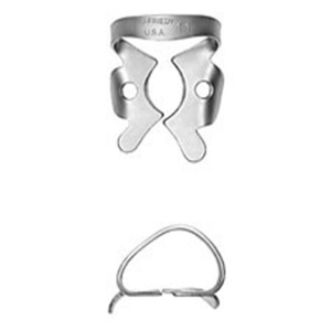 Hu-Friedy - Clamp Rubber Dam 11 - 11 #6 Satin Steel