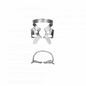 Hu-Friedy - Clamp Rubber Dam #201 - #201 #6 Satin Steel