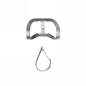 212 Satin Steel Rubber Dam Clamp #6 Satin Steel, Hu-Friedy, RDCM212