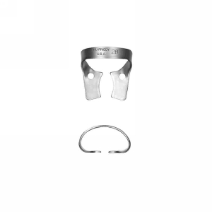 Hu-Friedy - Clamp Rubber Dam 28 - 28 #6 Satin Steel