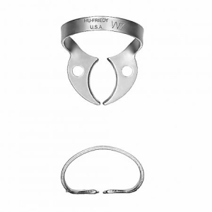 Hu-Friedy - Clamp Rubber Dam - #W7 Black Line Hu-Friedy - Clamp Rubber Dam - #W7 Black Line