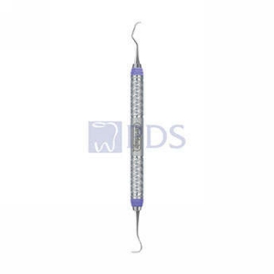 Sickle Scaler/Curette DE 137 #C8 Resin Handle Purple