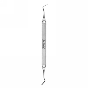 Hu-Friedy - Interproximal Carver Long #6S Smooth Satin Steel Handle