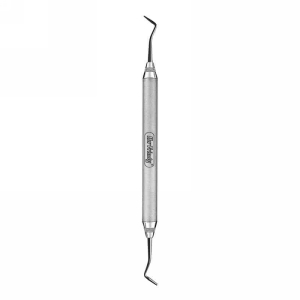 Hu-Friedy - XTS Smooth Satin Steel Handle - Double End Amalgam Plugger #6S