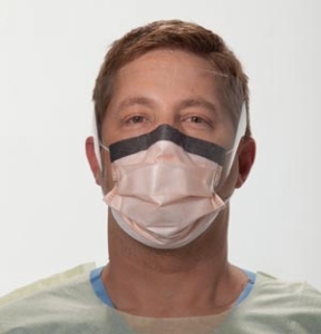 KC300 Earloop Masks Fog-Free Orange 40Bx