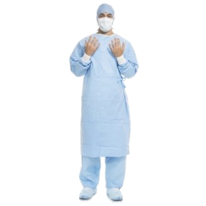 Aero Blue Surgical Gown Large 32Cs