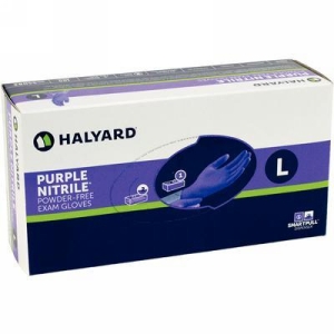 Purple Nitrile Dental Exam Gloves (L) 100Bx