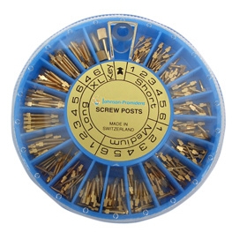 Johnson Promident - Screw Post Gold Plated - D-Type #M2 Cross Head