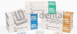 J. MORITA DISPOSABLE DENTAL NEEDLES, 20-27GS