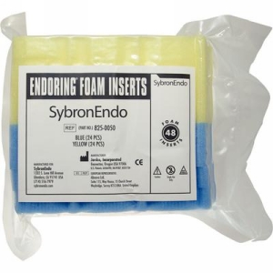 ENDORING FOAM INSERTS - PACK OF 48, 825-0050, Kerr Dental