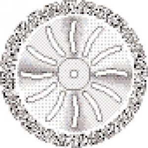 Serrated NTI Diamond Discs, D365-300, Die Separating, Coarse, Kerr, D365-300