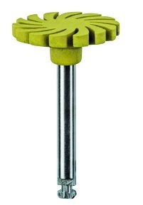 CeraGlaze Polishers RA Spiral High Shine Yellow 3/Pk